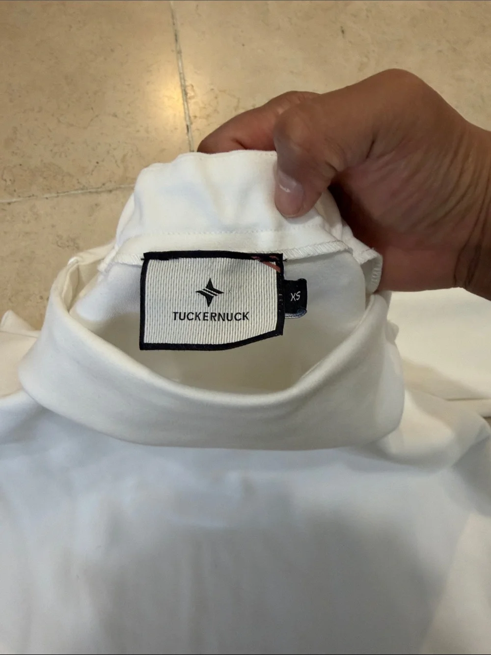 Tuckernuck White Off-Shoulder Blouse